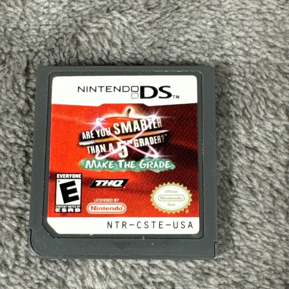 Nintendo DS Games Lot Brain Teasers 4 Cartridges Only‎